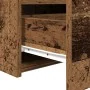 Armarios de Noche con Luces LED 2 pcs Madera Vieja 50x40x45 cm | Foro24.es | Tu tienda online para hogar, jardín y más Foro24.es