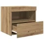 Mesa de Noche con Luces LED en Roble Artesanal 50x40x45 cm | Foro24.es | Tu tienda online para hogar, jardín y más Foro24.es