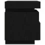 Cabinet de Noche con Luces LED Roble Negro 40x39x48,5 cm | Foro24.es | Tu tienda online para hogar, jardín y más Foro24.es