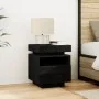 Gabinete de Noche con Luces LED 2 pcs Negro Roble 40x39x48.5 cm von , Nachttische - Ref: Foro24-862187, Preis: 132,39 €, Raba...