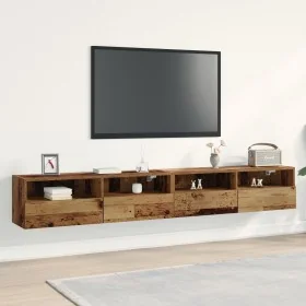 Gabinetes de TV 2 pcs Madera Vieja 100x30x30 cm Madera Elaborada von , TV-Möbel - Ref: Foro24-862189, Preis: 101,20 €, Rabatt...