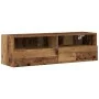 Gabinetes de TV 2 pcs Madera Vieja 100x30x30 cm Madera Elaborada by , TV Furniture - Ref: Foro24-862189, Price: 101,06 €, Dis...