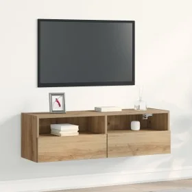 Mueble de Televisión de Roble Artisan 100x30x30