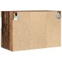 Mueble de TV de pared con luces LED Madera vieja 60x30x40 cm | Foro24.es | Tu tienda online para hogar, jardín y más Foro24.es