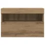 Gabinetes de TV con luces LED 2 pcs Roble artesanal 60x30x40 cm | Foro24.es | Tu tienda online para hogar, jardín y más Foro24.es