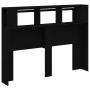 Cabecero LED Negro Roble 140x18,5x40 cm Madera elaborada by , Headboards and footboards - Ref: Foro24-862212, Price: 101,63 €...
