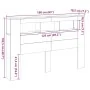 Cabecero LED Negro Roble 160x18,5x45 cm Madera elaborada von , Kopf- und Fußteile - Ref: Foro24-862213, Preis: 108,51 €, Raba...