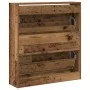 Armario para Zapatos con Cajón Abatible Madera Vieja 80x21x87,5 cm by , Shoe racks and shoe organizers - Ref: Foro24-862214, ...