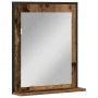 Espejo de baño madera envejecida 50x12x60 cm madera de ingeniería by , bathroom vanities - Ref: Foro24-862220, Price: 46,09 €...