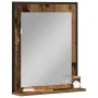 Espejo de baño madera envejecida 50x12x60 cm madera de ingeniería by , bathroom vanities - Ref: Foro24-862220, Price: 46,09 €...