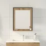 Espejo de baño Roble Artesanal 50x12x60 cm Madera elaborada by , bathroom vanities - Ref: Foro24-862221, Price: 43,11 €, Disc...