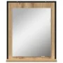 Espejo de baño Roble Artesanal 50x12x60 cm Madera elaborada by , bathroom vanities - Ref: Foro24-862221, Price: 43,11 €, Disc...