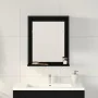 Espejo de baño Negro Roble 50x12x60 cm Madera elaborada von , Badezimmerwaschtische - Ref: Foro24-862222, Preis: 43,45 €, Rab...