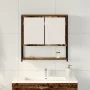 Espejo de Baño con Armario de Madera Vieja 60x16x60 cm de Madera de Ingenier von , Badezimmerwaschtische - Ref: Foro24-862223...
