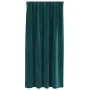 Cortinas Opacas con cinta en la parte superior, 2 piezas, Verde Oscuro, Terciopelo | Foro24.es | Tu tienda online para hogar, jardín y más Foro24.es