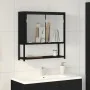 Espejo-Cabinet para Baño Roble Negro 60x16x60 cm Madera de ingeniería | Foro24.es | Tu tienda online para hogar, jardín y más Foro24.es