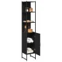 Armario de Baño Negro Roble 33x33x185,5 cm Madera Ingenierizada | Foro24.es | Tu tienda online para hogar, jardín y más Foro24.es