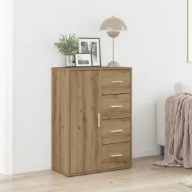 Aparador Artesano de Roble 60x31x84 cm Madera
