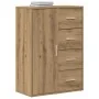 Aparador Artesano de Roble 60x31x84 cm Madera Elaborada by , Sideboards - Ref: Foro24-862265, Price: 93,33 €, Discount: -5%%