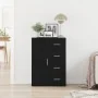 Aparador Negro de Roble 60x31x84 cm Madera Elaborada | Foro24.es | Tu tienda online para hogar, jardín y más Foro24.es