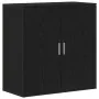 Bufé Roble Negro 79x38x80 cm Madera Sólida | Foro24.es | Tu tienda online para hogar, jardín y más Foro24.es