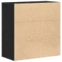 Bufé Roble Negro 79x38x80 cm Madera Sólida | Foro24.es | Tu tienda online para hogar, jardín y más Foro24.es