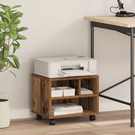 Soporte para Impresora con Ruedas Madera Antigua 41x32x33,5 cm von , Drucker unterstützt - Ref: Foro24-862276, Preis: 40,29 €...