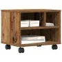 Soporte para Impresora con Ruedas Madera Antigua 41x32x33,5 cm von , Drucker unterstützt - Ref: Foro24-862276, Preis: 40,29 €...