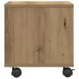 Soporte para impresora con ruedas Roble Artesano 41x32x33,5 cm | Foro24.es | Tu tienda online para hogar, jardín y más Foro24.es