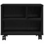 Soporte para impresora con ruedas roble negro 41x32x34.5 cm | Foro24.es | Tu tienda online para hogar, jardín y más Foro24.es