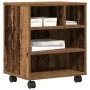 Soporte para Impresora con Ruedas Madera Vieja 41x32x48 cm | Foro24.es | Tu tienda online para hogar, jardín y más Foro24.es