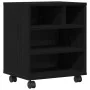 Soporte para Impresora con Ruedas Roble Artesanal 41x32x48 cm by , Printer supports - Ref: Foro24-862281, Price: 50,71 €, Dis...