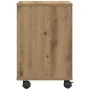 Soporte para Impresora con Ruedas Roble Artisan 41x32x48 cm von , Drucker unterstützt - Ref: Foro24-862280, Preis: 48,25 €, R...