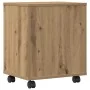Soporte para Impresora con Ruedas Roble Artisan 41x32x48 cm von , Drucker unterstützt - Ref: Foro24-862280, Preis: 48,25 €, R...