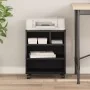 Soporte para Impresora con Ruedas Roble Artesanal 41x32x48 cm by , Printer supports - Ref: Foro24-862281, Price: 50,71 €, Dis...