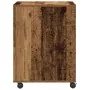 Soporte para Impresora con Ruedas de madera antigua 60x50x67 cm by , Printer supports - Ref: Foro24-862282, Price: 95,26 €, D...