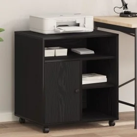Comprar Soporte de impresora con ruedas de roble