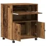 Carrito para Impresora con Ruedas Madera Vieja 60x48x74 cm | Foro24.es | Tu tienda online para hogar, jardín y más Foro24.es