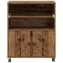 Carrito para Impresora con Ruedas Madera Vieja 60x48x74 cm | Foro24.es | Tu tienda online para hogar, jardín y más Foro24.es