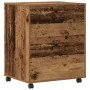Carrito para Impresora con Ruedas Madera Vieja 60x48x74 cm | Foro24.es | Tu tienda online para hogar, jardín y más Foro24.es