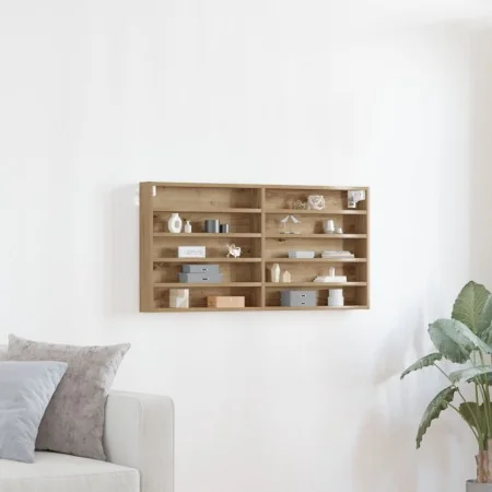Armario de exhibición montado en la pared de en madera de roble artesanal | Foro24.es | Tu tienda online para hogar, jardín y más Foro24.es