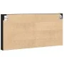 Mueble de exhibición montado en la pared de en madera de roble negro | Foro24.es | Tu tienda online para hogar, jardín y más Foro24.es