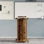 Podio de Conferencias con Ruedas de Madera Vieja y Madera Elaborada | Foro24.es | Tu tienda online para hogar, jardín y más Foro24.es