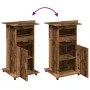 Podio de Conferencias con Ruedas de Madera Vieja y Madera Elaborada | Foro24.es | Tu tienda online para hogar, jardín y más Foro24.es