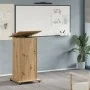 Podio de Conferencia con Ruedas de madera de roble artesanal | Foro24.es | Tu tienda online para hogar, jardín y más Foro24.es