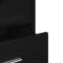 Podio de Lectura con Ruedas de Madera de Roble Negro de , Escritorios - Ref: Foro24-862299, Precio: 135,56 €, Descuento: -5%%