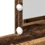 Mesa de Maquillaje con Espejo y Luces LED Madera Vieja Madera Ingenierizada | Foro24.es | Tu tienda online para hogar, jardín y más Foro24.es