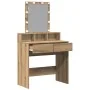 Toallero de con espejo y LEDs de madera elaborada en roble artesanal von , Schlafzimmerkommoden - Ref: Foro24-862301, Preis: ...