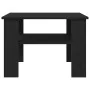Mesa de café negra de roble 60x60x42 cm, hecha de madera | Foro24.es | Tu tienda online para hogar, jardín y más Foro24.es