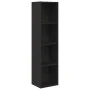 Gabinete de Libros/Gabinete de TV Roble Negro 36x30x143 cm by , Shelves and shelves - Ref: Foro24-862409, Price: 70,48 €, Dis...